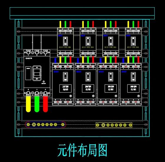 二级配电箱图片