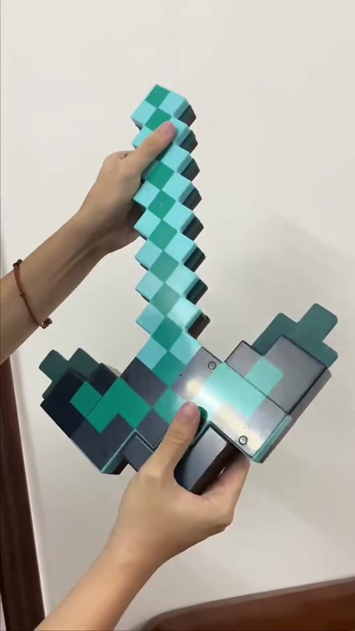 我的世界钻石剑制作方法手工