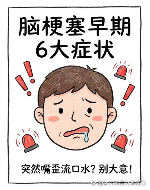 流口水是脑梗的前兆吗
