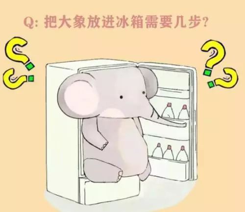 大象装冰箱急转弯故事