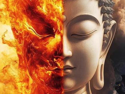 一半善一半恶图片霸气