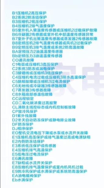 海信空调万能代码表