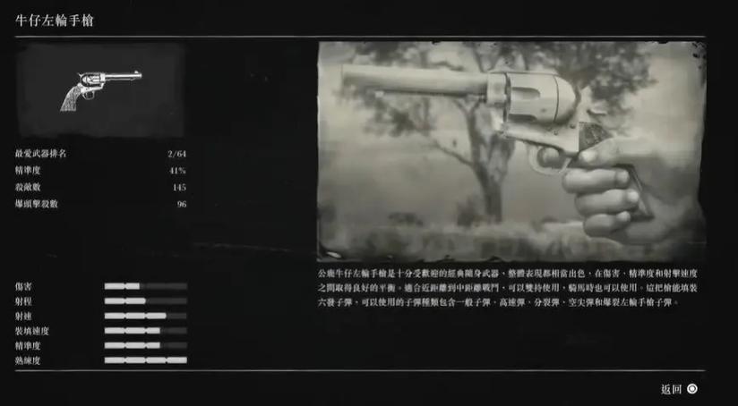 荒野大镖客2武器没解锁什么情况