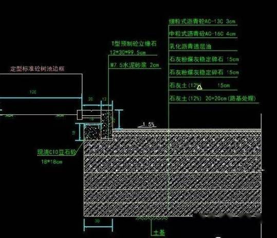 路面结构层示意图