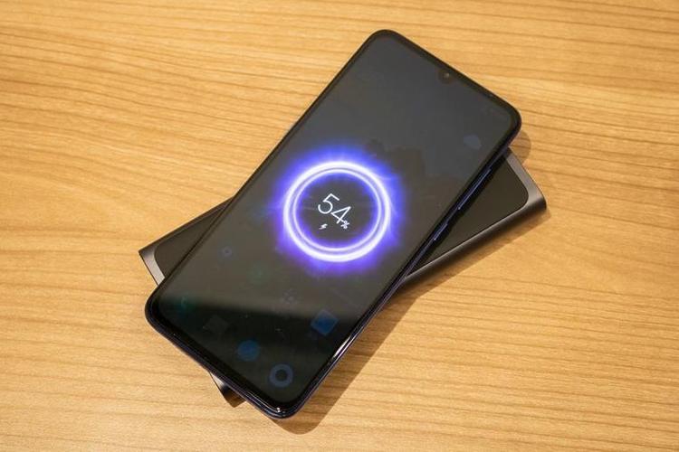 小米9充电显示小数点