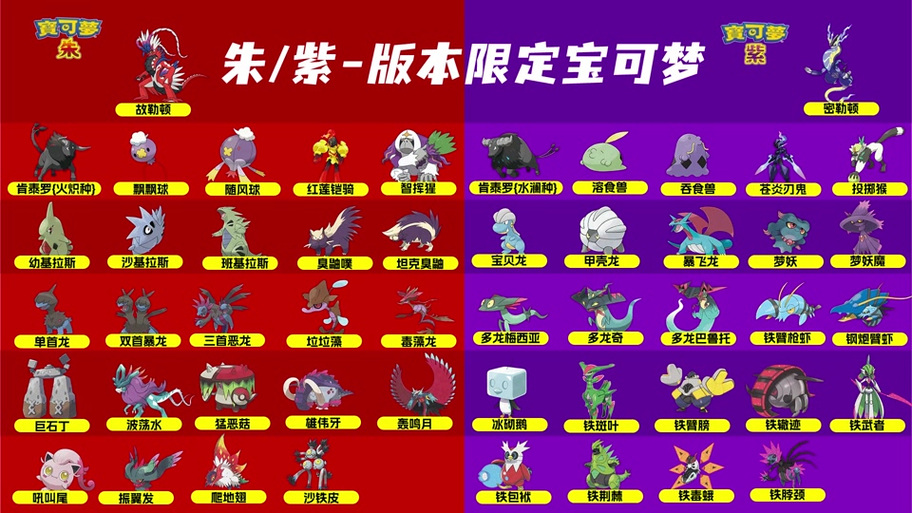 紫色的宝可梦