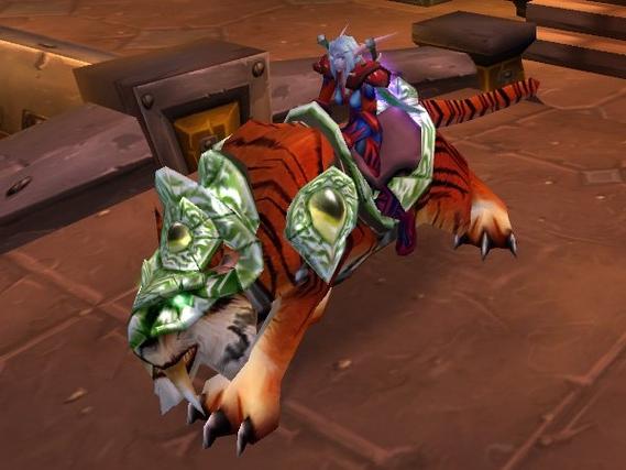魔兽世界怀旧服迅捷祖利安猛虎可以