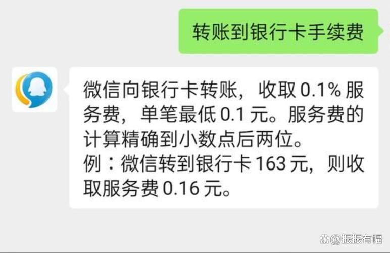 微信转卡上要手续费吗