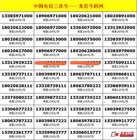 电信都是什么号段开头