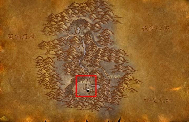 魔兽世界卡拉赞在哪个地图