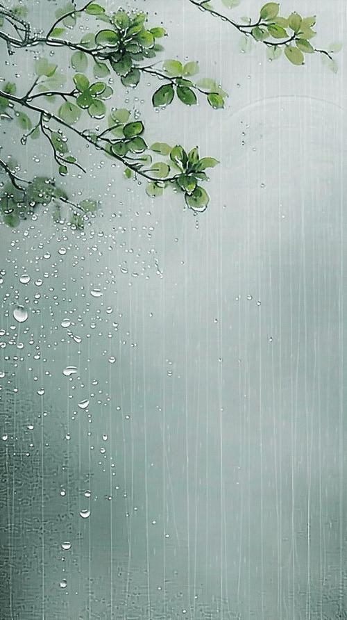 雨中视频素材