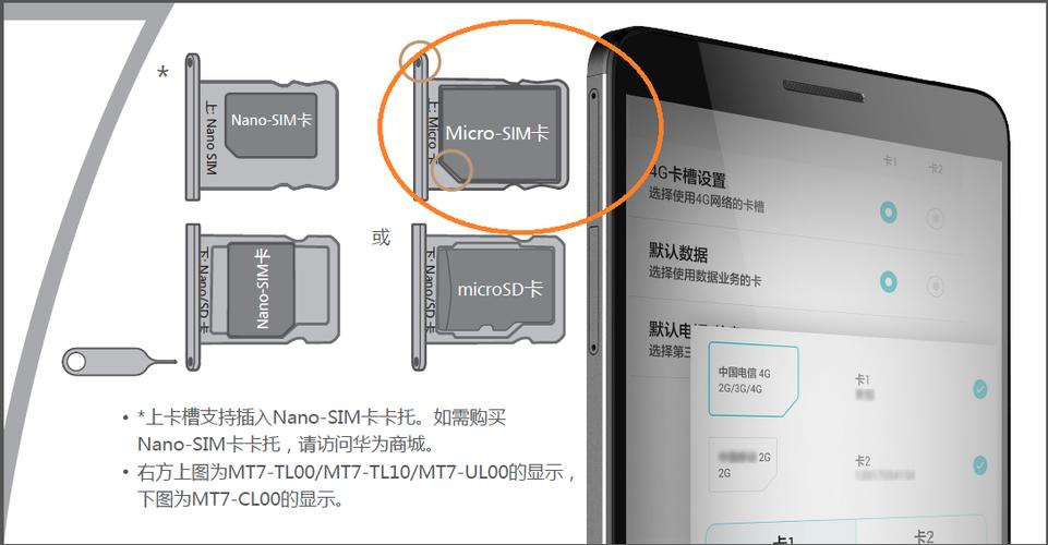 华为手机插卡正确方法