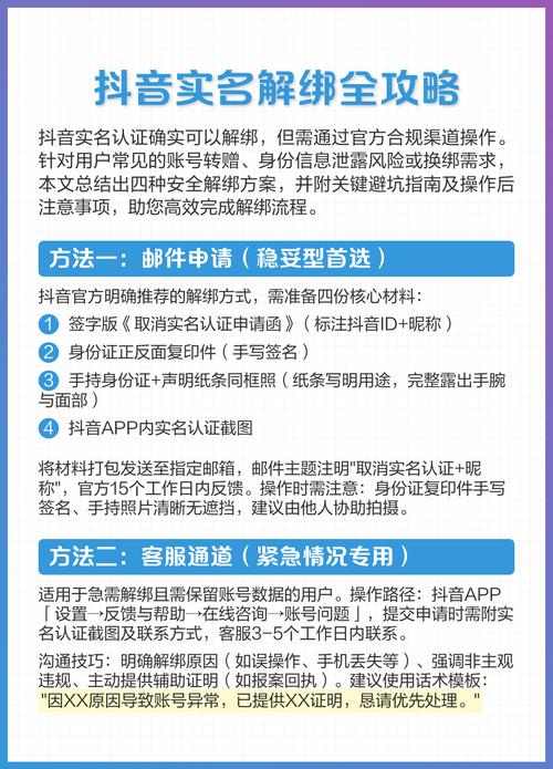 抖音账号怎么换绑实名认证