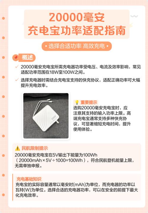 20000毫安的充电宝能充几次