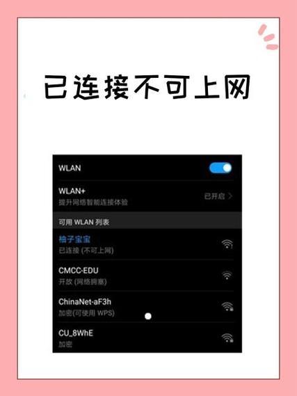 wifi已连接不可上网是什么意思