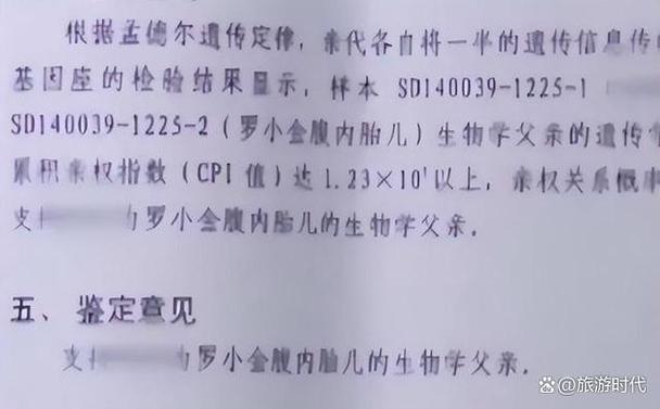 孕期抽个血就能做亲子鉴定吗