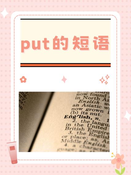 put in造句