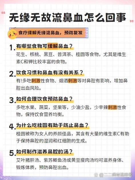 喝花生奶流鼻血