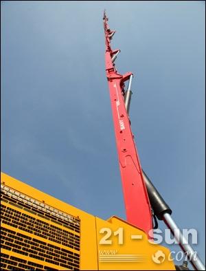三一重工86米混凝土泵车