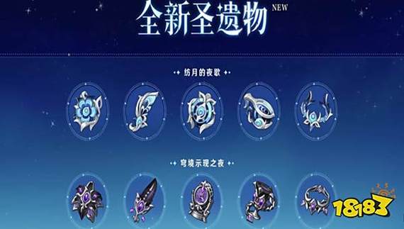 原神新版本圣遗物