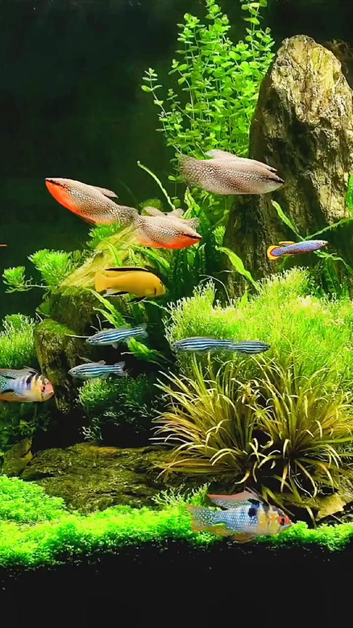 好的水簇馆手机屏保