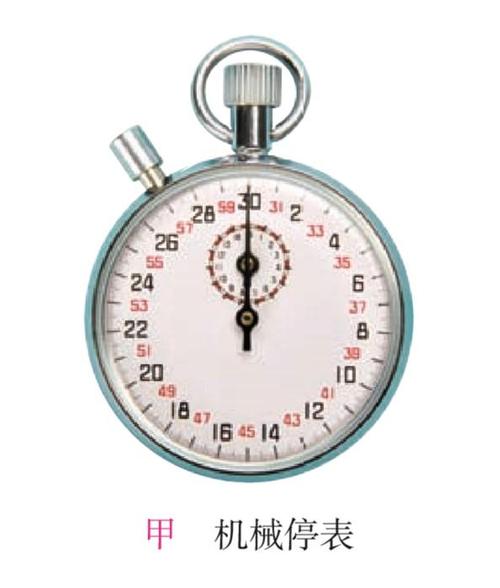 物理机械停表读数例题