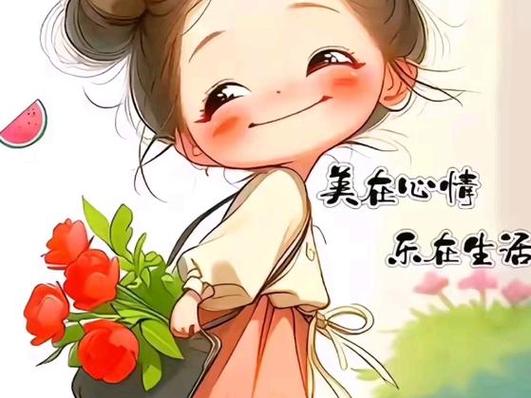开心的一天心情美美哒
