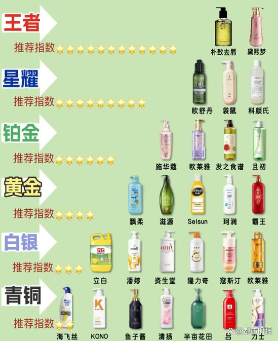去屑止痒洗发水第一名