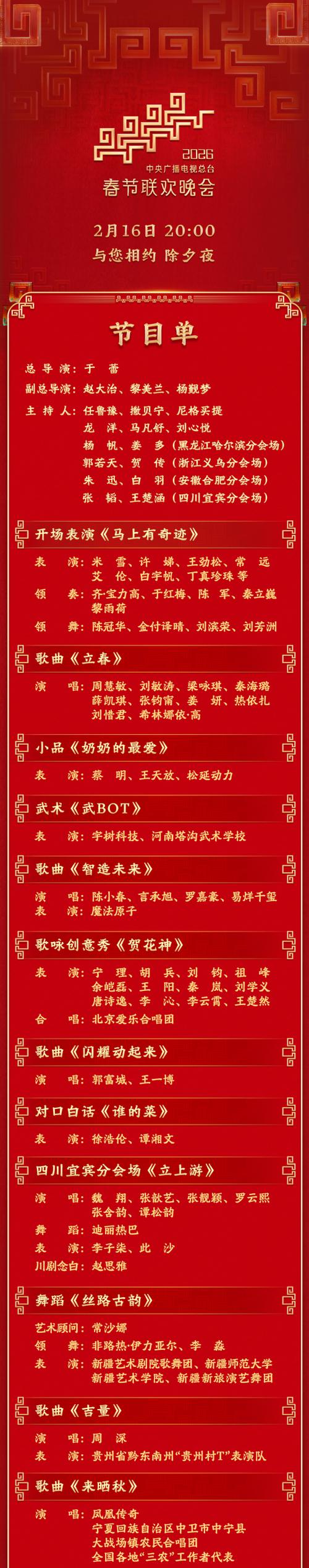 2026年少儿春晚节目单缩略图