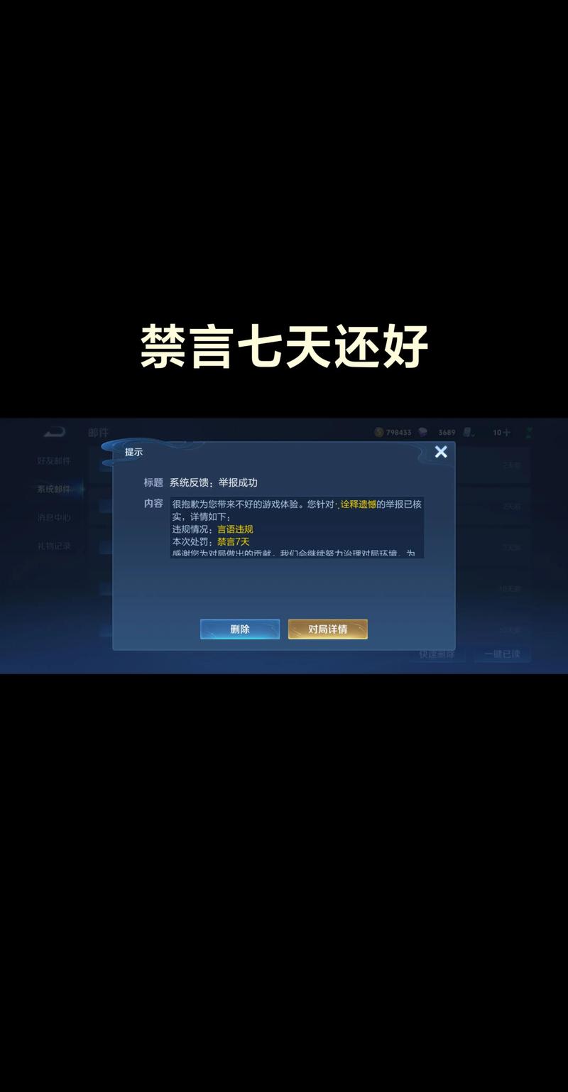 王者举报人骂人封号技巧