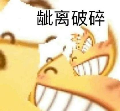 整个人碎掉的表情包图片