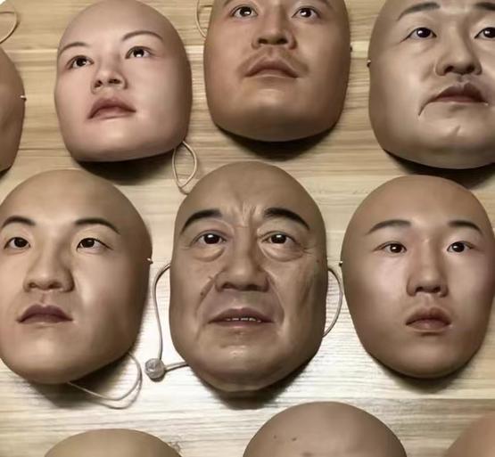 人脸识别打卡面具