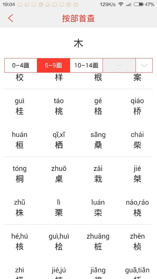 给木字加偏旁的字有哪些
