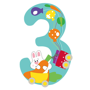 兔子3个代表数字