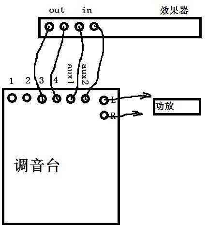 话筒开关接线图