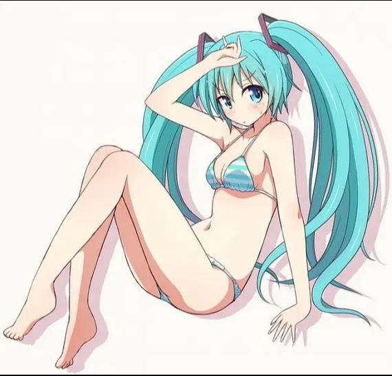 初音未来,泳衣