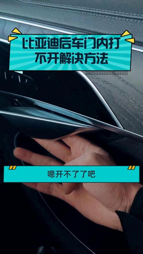 比亚迪后车门从里面打不开怎么办