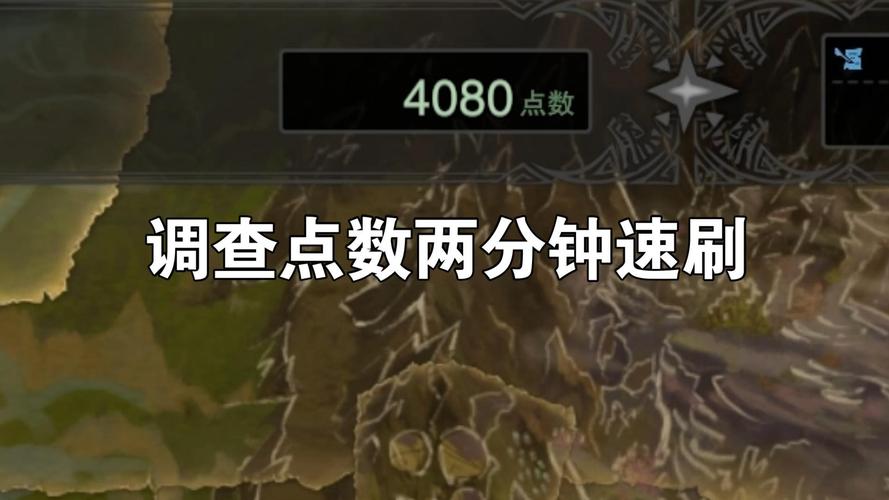 调查点数怎么获取快