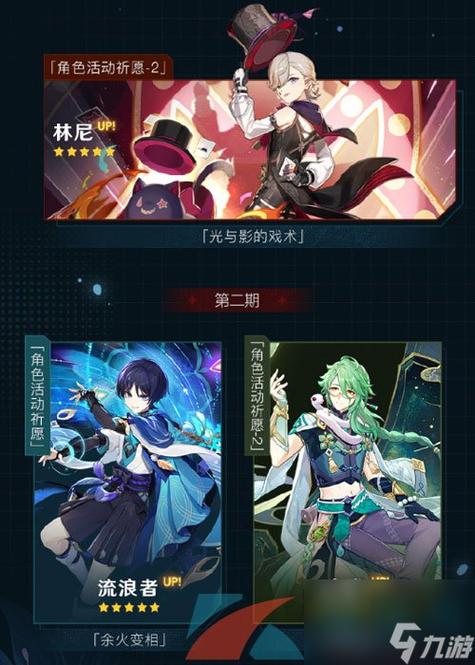 原神下个版本复刻