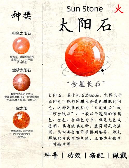 太阳石哪个颜色最养人