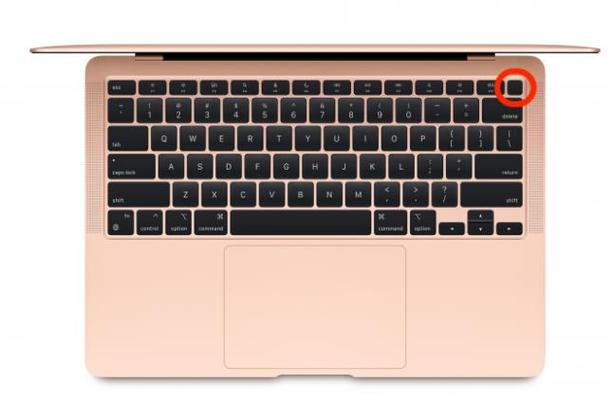macbook重启键