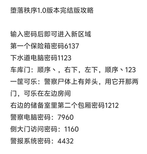 堕落0.55攻略游戏截图