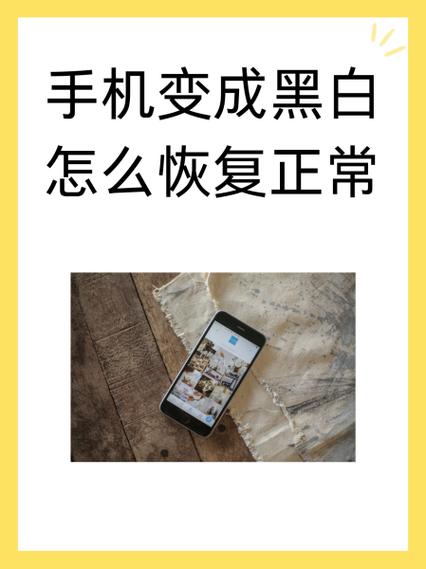 屏幕黑白屏如何恢复正常缩略图