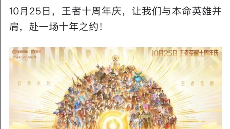 王者1-10周年十个皮肤
