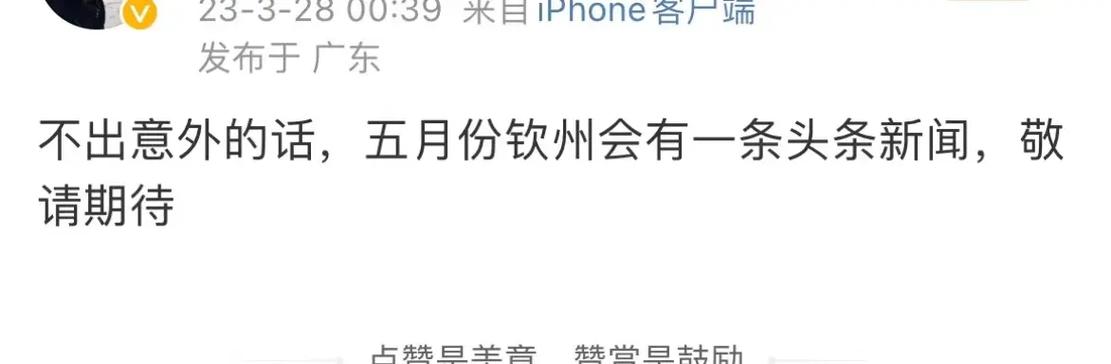钦州头条新闻今天