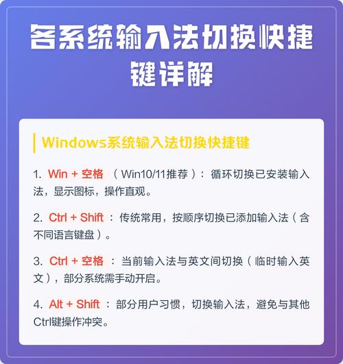 麒麟系统输入法切换快捷键