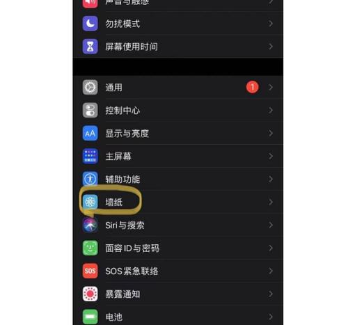 苹果平板怎么设置壁纸