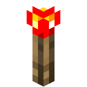红石火把亮度