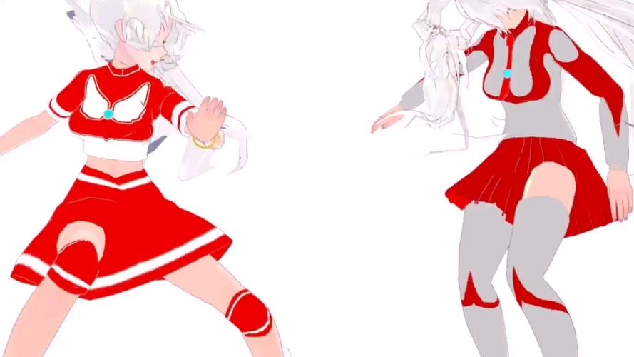 娘化奥特曼战斗mmd缩略图
