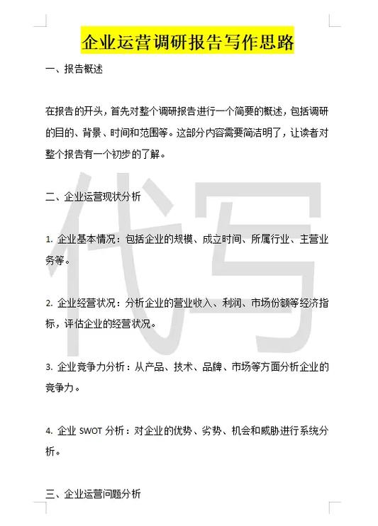 个人调研报告3000字